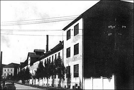 Pvodní budovy Varmuovy továrny u ulice Bratislavské.