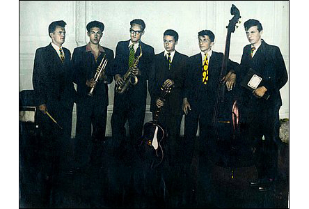 Kapela Melody v roce 1953.