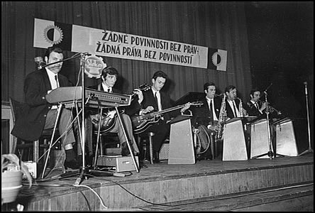 Skupina Ing. Tománka v roce 1966.