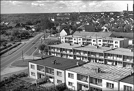 Ulice Mšanská pod Mrkotálkami v dob okolo roku 1980.