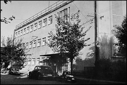 Prmyslová škola stavebních hmot "Cihlajda" nkdy po roce 1965.
