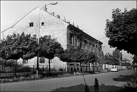 Horní Valy smrem k ulici Dolní Valy okolo roku 1970.