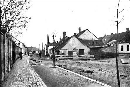 Horní Valy byly v minulosti rozdleny na dv ulice.