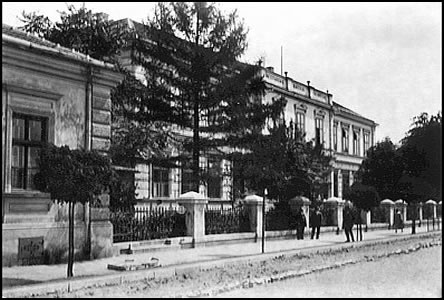 Mšanská škola chlapecká na ulici Legioná v roce 1940.