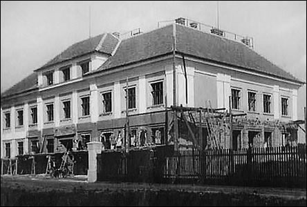 Masarykova kolonie sociální pée na ulici Jarošov v roce 1926.