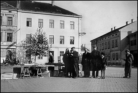 Trh na nmst okolo roku 1930