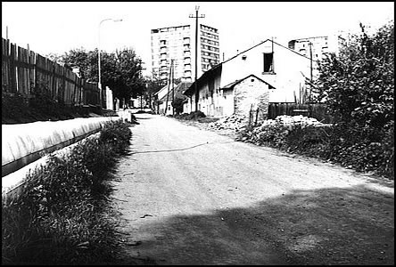 Cesta okolo Panavy k Plucárn v roce 1973.