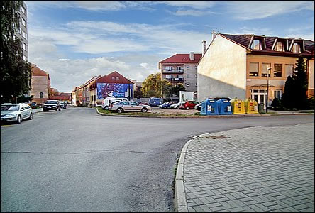 Na rohu ulic Slavíkova a Polní vyrostl nový obchod s rybami.