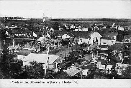 Slovenská výstava hospodáská, prmyslová a národopisná v Hodonín 1905.