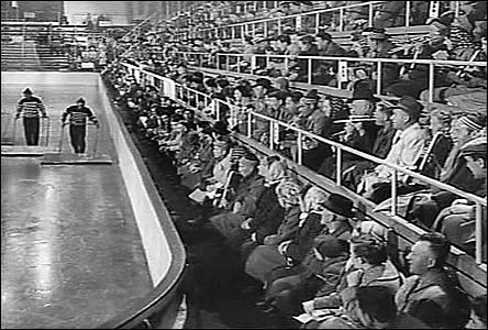 Stejná plocha z vedlejšího snímku pi natáení filmu Ledoví mui (1960).